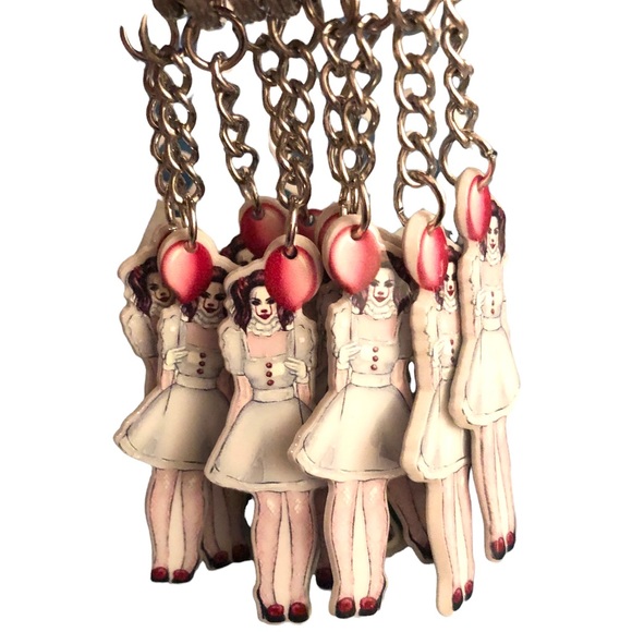 Girl Clown Keychains - Picture 3 of 3